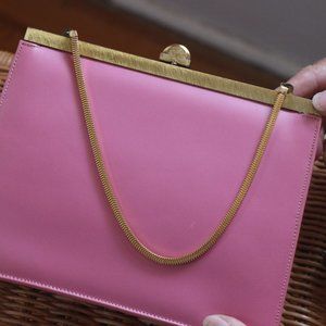 Andrew Geller Pink Vintage Purse